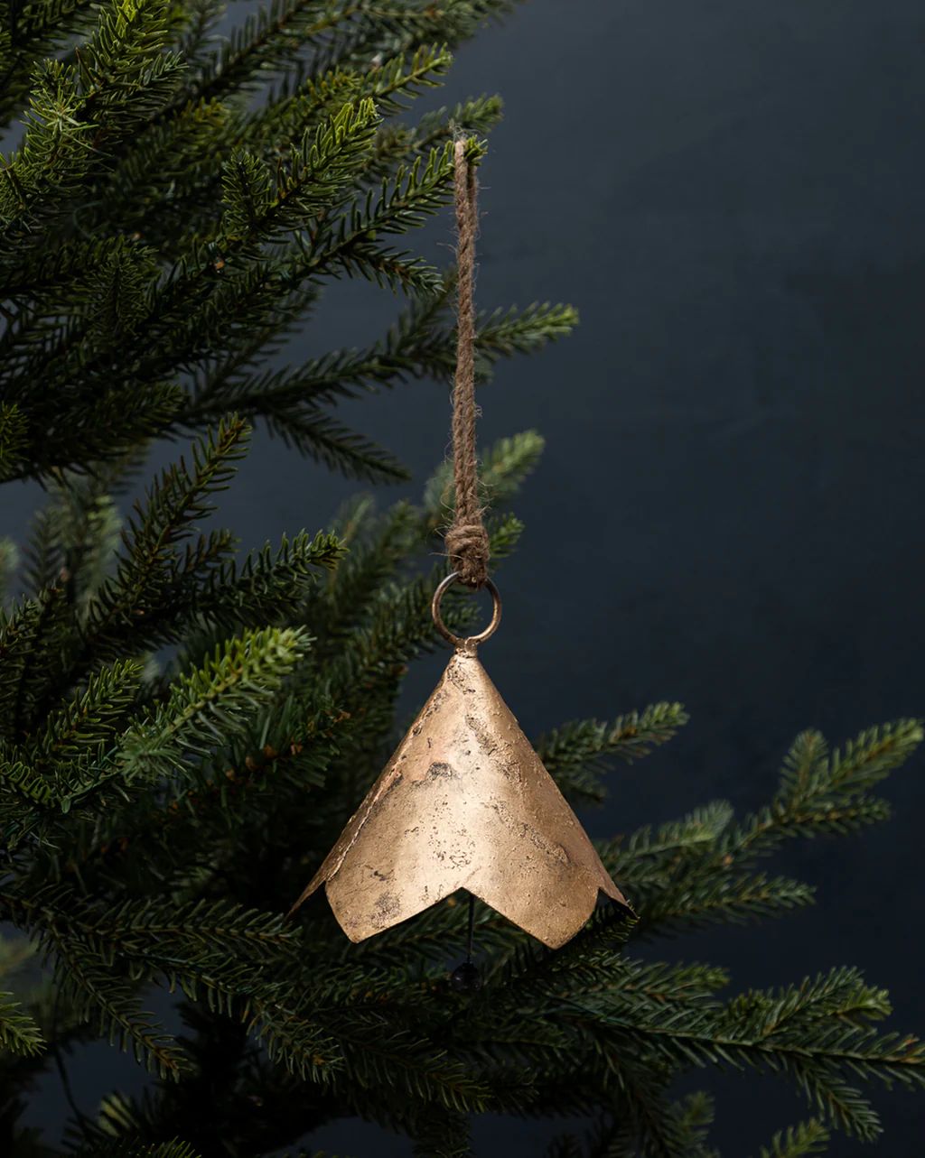 Distressed Bell Ornament | McGee & Co.
