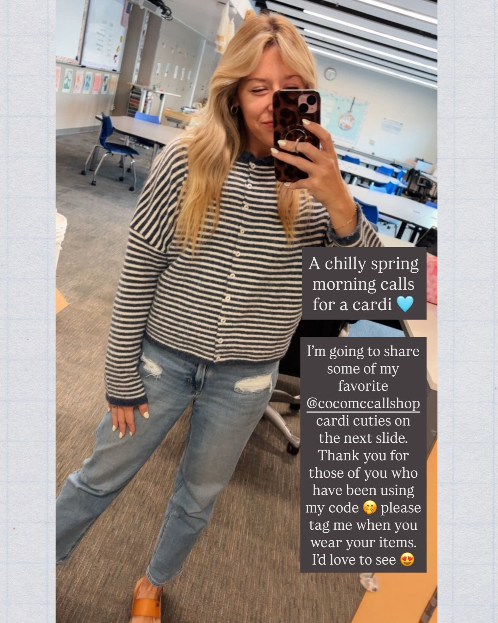 Shared my favorite CocoMcCalls sweaters on my Instagram story! Go to cocomcallshop.com to find these cuties and use code: kelseygarver15 for 15% off your order 😋

#cardigans #springcardigan #springoutfits #springcardi #teacherootd #teacheroutfkt

#LTKWorkwear #LTKmomlife #LTKMothersDay