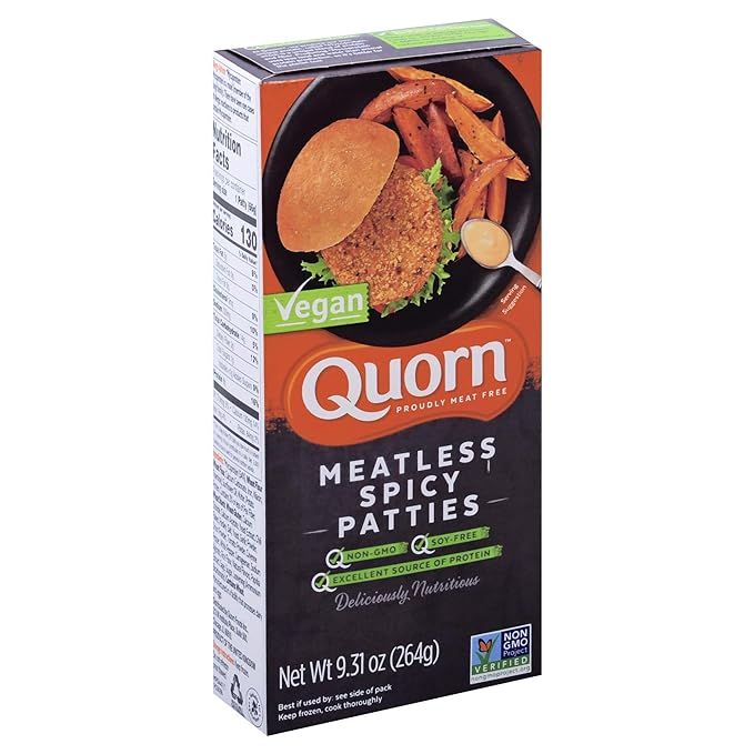 Quorn, Hot And Spicy Vegan Patties, 9.31 Ounce | Amazon (US)