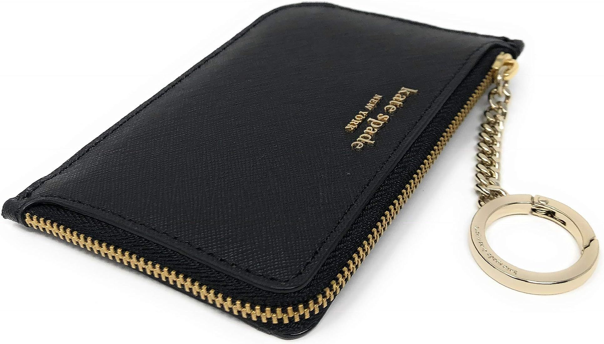 Kate Spade New York Medium L-Zip Card Holder Keychain | Amazon (US)
