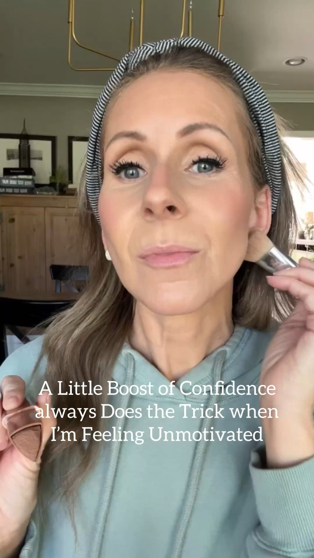 When I’m looking for motivation and can’t find it, my beauty routine always comes to the rescue. 

Hair. 
Makeup.
Cute outfit. 

Yes, please!

Directly after this I got my entire to-do list completed 🙌🏻.  Works like a charm every time. 

Curious about specific colors I’m using? Comment below and ask! 


#LTKgrwm #LTKBeauty #LTKOver40