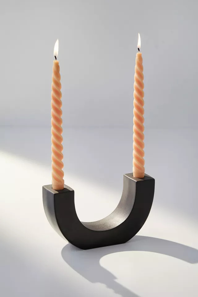 Paddywax U-Shaped Taper Candle Holder | Urban Outfitters (US and RoW)
