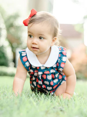 McIntosh Apples Girl Bubble | The Proper Peony