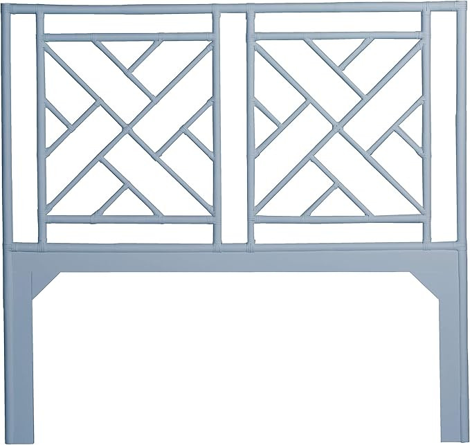 Alden Chippendale Headboard Queen Light Blue | Amazon (US)
