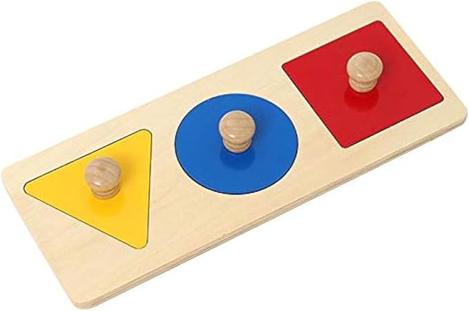Adena Montessori Colorful Multiple Shape Puzzles Toys for 6-12 Months 1 Year Old Toddler Babies F... | Amazon (US)