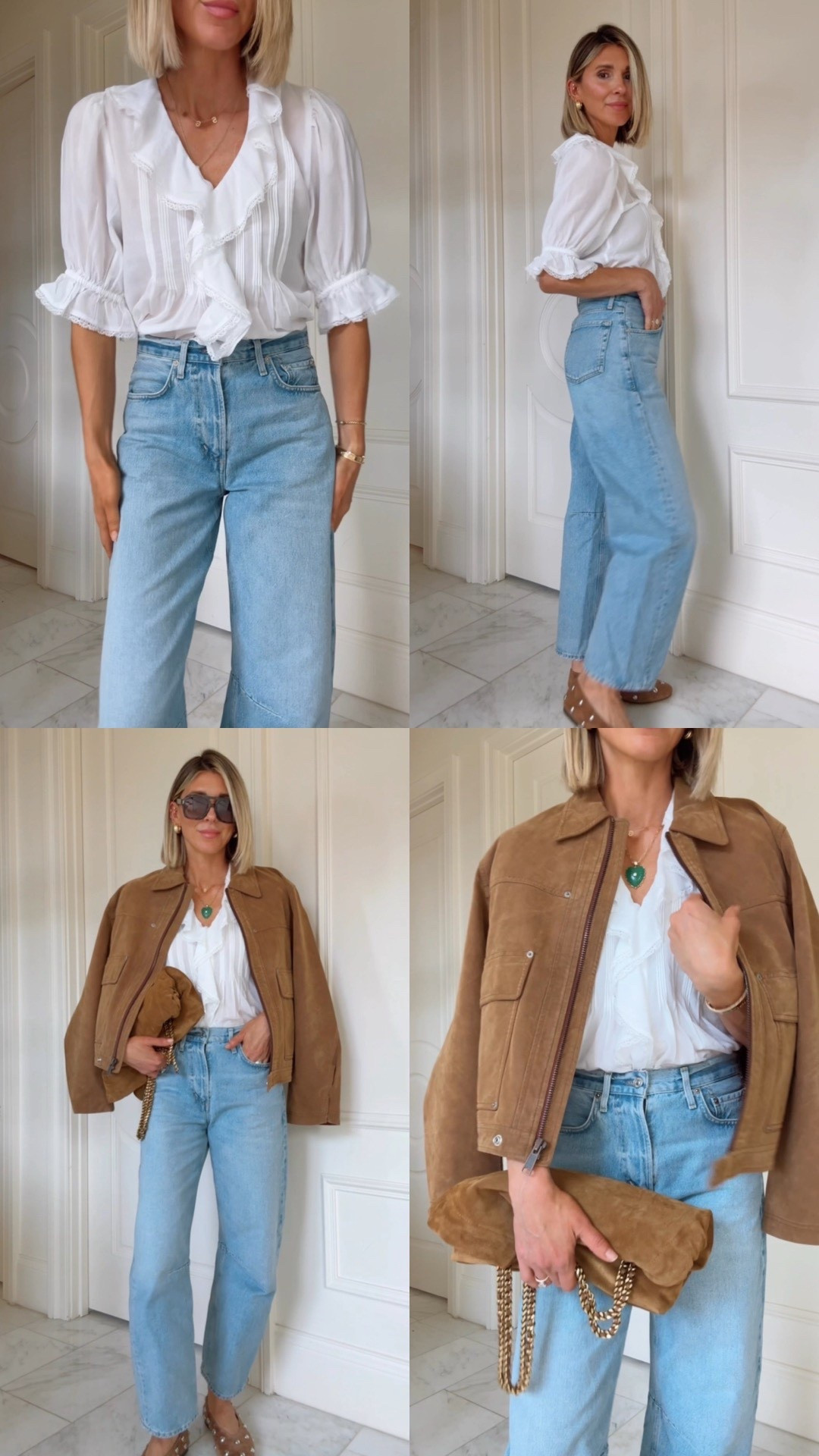 Love this pre fall outfit. Jeans fit tts 

#LTKxMadewell