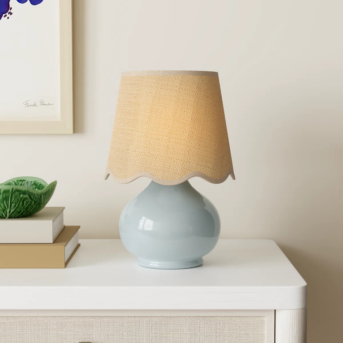 Birch Lane™ Momsen Scallop Shade Lamp & Reviews | Wayfair | Wayfair North America