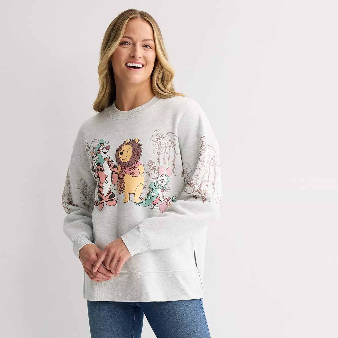 Women's Disney's Winnie the Pooh Halloween Graphic Pullover | Kohl's