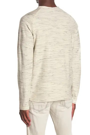 Space Dye Raglan Long Sleeve Henley | Nordstrom Rack