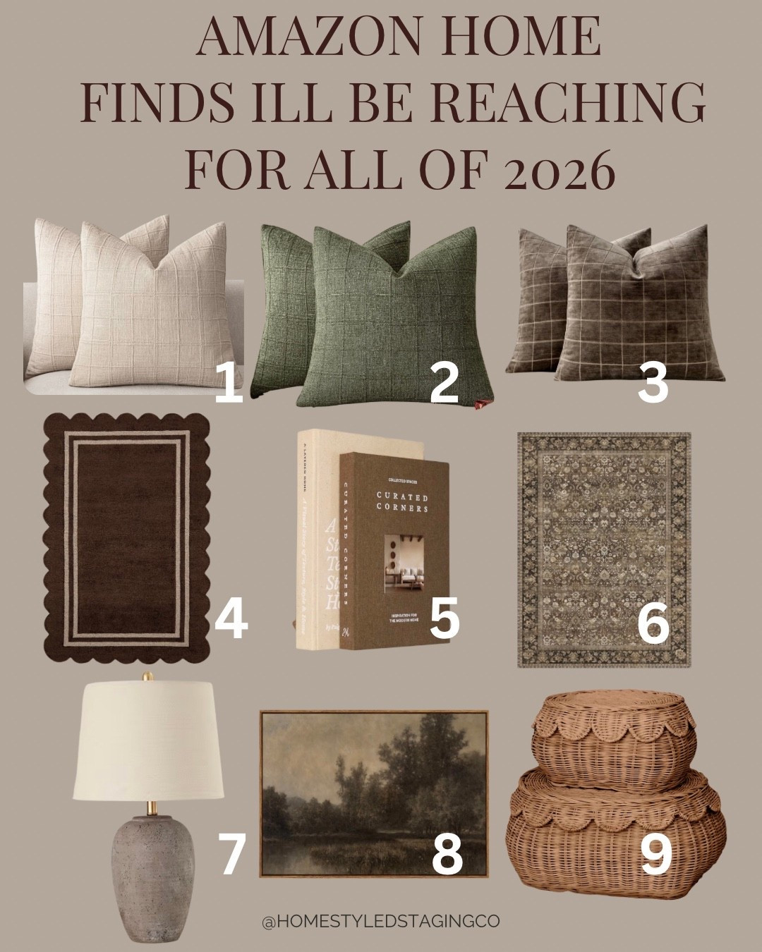 Amazon home finds I’ll be reaching for all of 2026 🤍

These are the pieces that don’t feel trendy — just timeless, warm, and easy to style year after year.
If you’re buying less but buying better, this is the kind of decor that always works.

Neutral textures, classic patterns, and pieces you can move from room to room without rethinking them.

#LTKOver40 #LTKBeauty #LTKHome