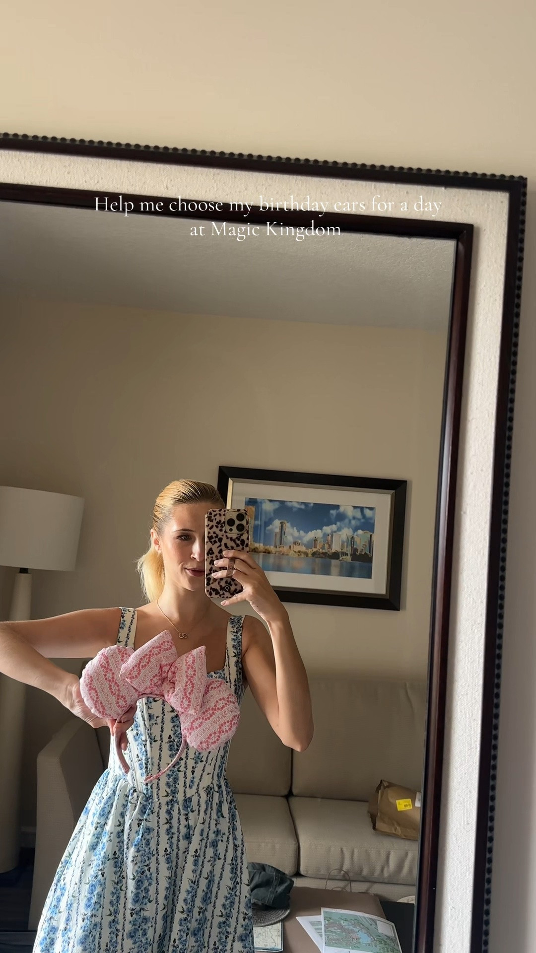 Tagged what I could from this tiktok. Pink ears are hand made for me by a friend. I can’t imagine try to find a similar option. Second pair are *VERY OLD* I’ve had them for 10+ years. 

Romper is currently on sale (fits TTS wearing an xs) 

Disney Outfit | Mickey ears | romper | Minnie ears  | birthday outfit

#LTKgrwm #LTKootd #LTKTravel