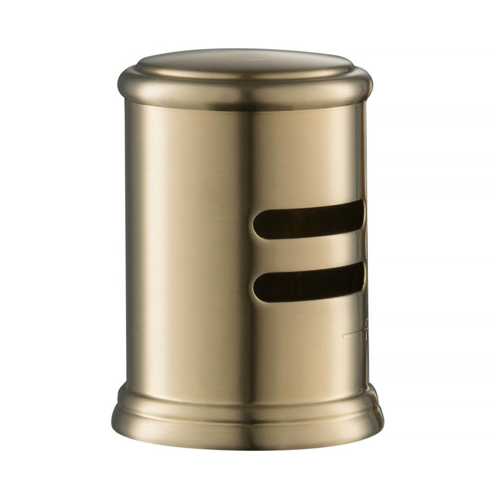 KRAUS Dishwasher Air Gap in Brushed Gold | The Home Depot