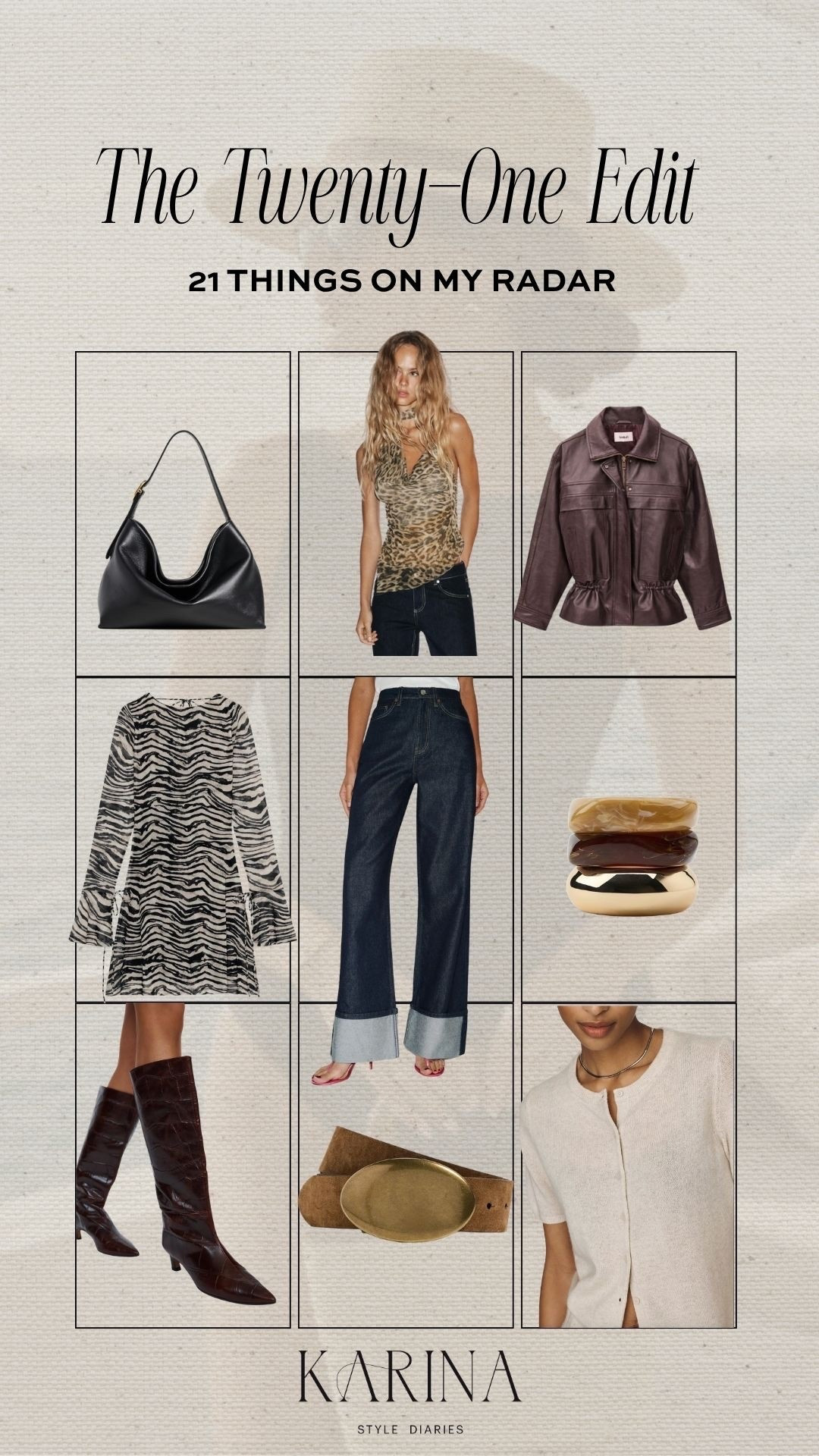 21 things on my radar🫶🏽 loving all the pre fall vibes and leaning into the maximalist patterns while staying true to my neutral vibe

#LTKootd #LTKSeasonal #LTKOver40