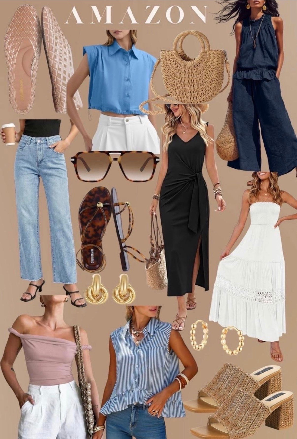 Amazon is out here bringing the absolute best Fall transition pieces and I am not complaining - these new finds are so affordable and so GOOD!! 😍✨


Trending jelly sandals, the perfect woven tote, Designer look alike mules, fun accessories, classic looking gold jewelry — this entire edit is from AMAZON and somehow looks like it cost 3 TIMES as much! 

Everything linked in my LTK — save this and tap below to shop 👇🏻🔗💕






#LTKFinds #LTKStyleTip #LTKunder100 #LTKSeasonal #AmazonFashion #AmazonFinds #SummerStyle #SummerOutfit #AmazonFashionFinds #SummerDress #WidelegDenim #QuietLuxury #SummerOOTD #AmazonStyle #OutfitInspo

#LTKootd #LTKgrwm #LTKOver40