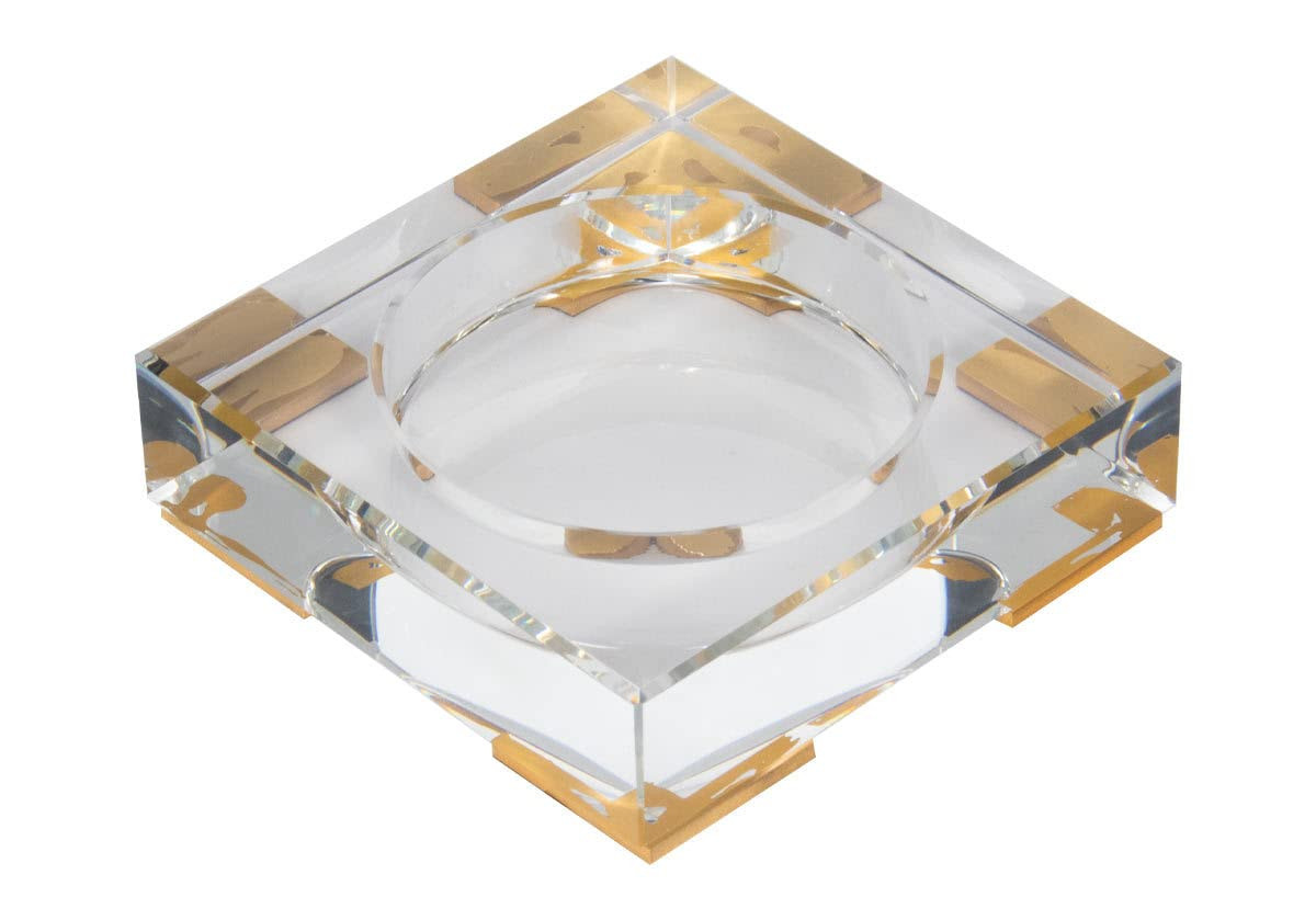 Crystal Diffuser Dish — by Alice Lane Home Collection — Diffuser Tray — Candle Dish Holder ... | Amazon (US)