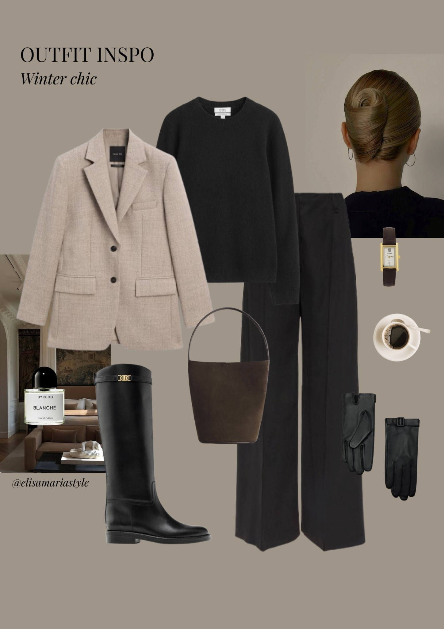 Chic winter outfit idea 🤎

#LTKshoes #LTKstyletip #LTKwinter