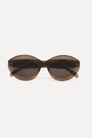Round-frame acetate sunglasses | NET-A-PORTER (US)