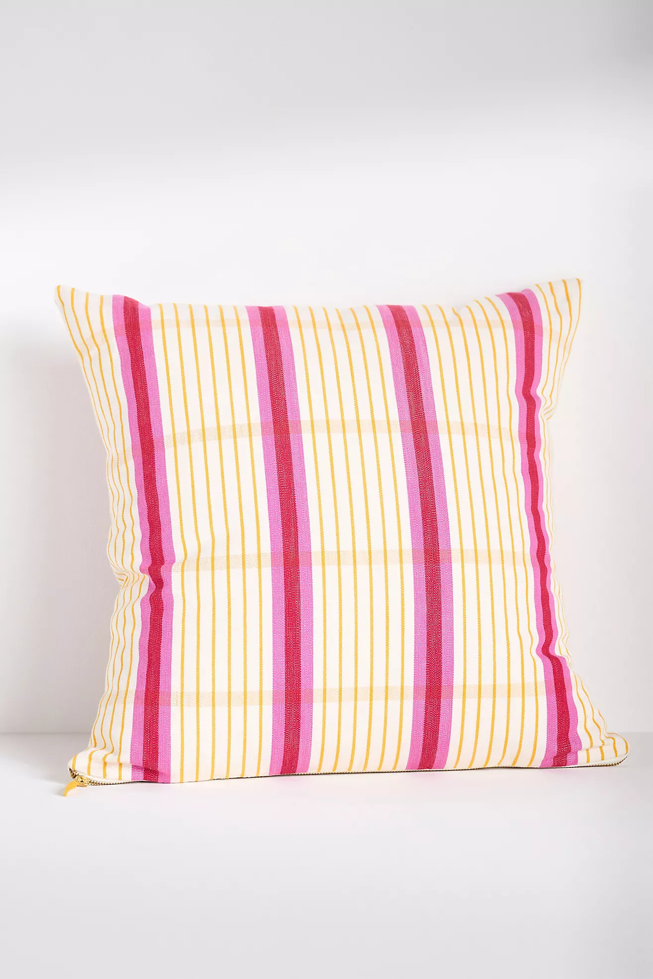 Thea Woven Stripe Pillow | Anthropologie (US)