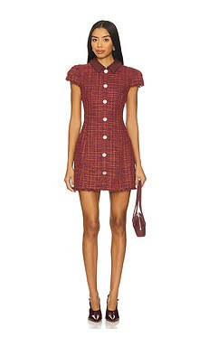 LIKELY Riello Dress in Wine Multi from Revolve.com | Revolve Clothing (Global)