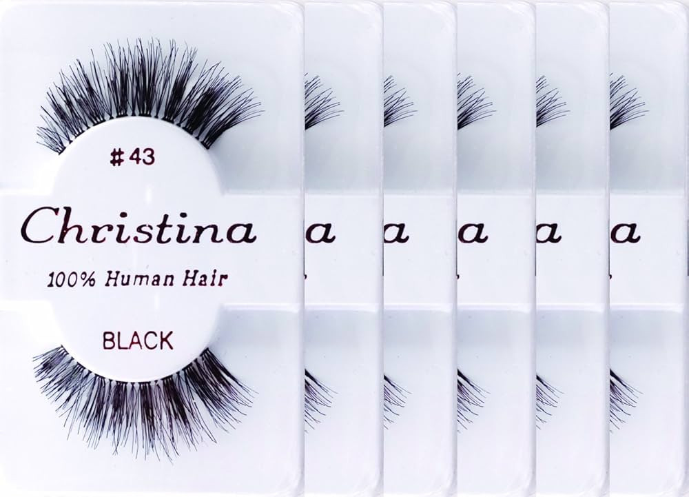 Christina 6packs Eyelashes - #43 | Amazon (US)