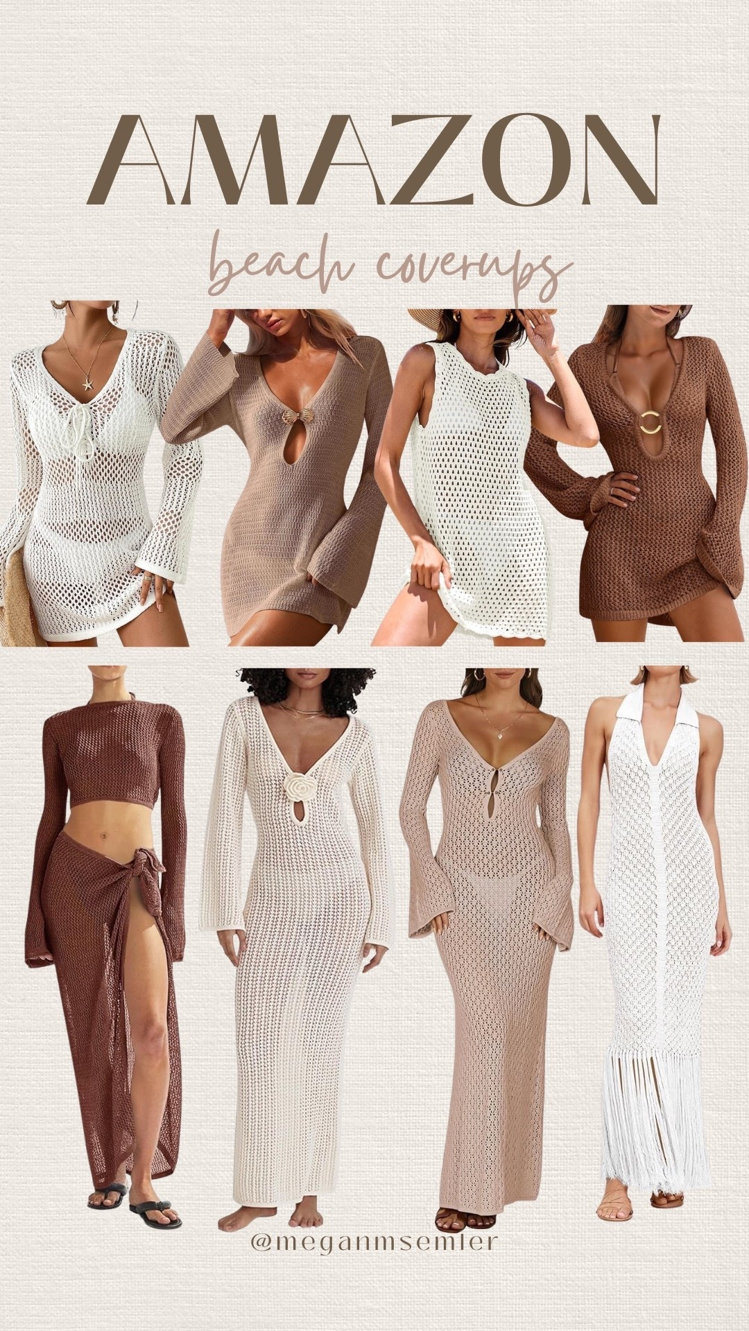 Amazon beach coverups 

#LTKgrwm #LTKSwim #LTKootd