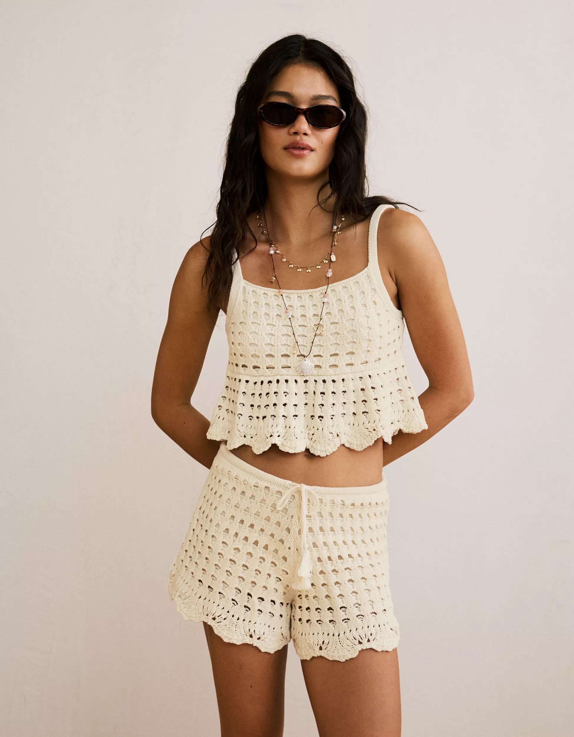 AE Open-Knit Tank Top | American Eagle Outfitters (US & CA)