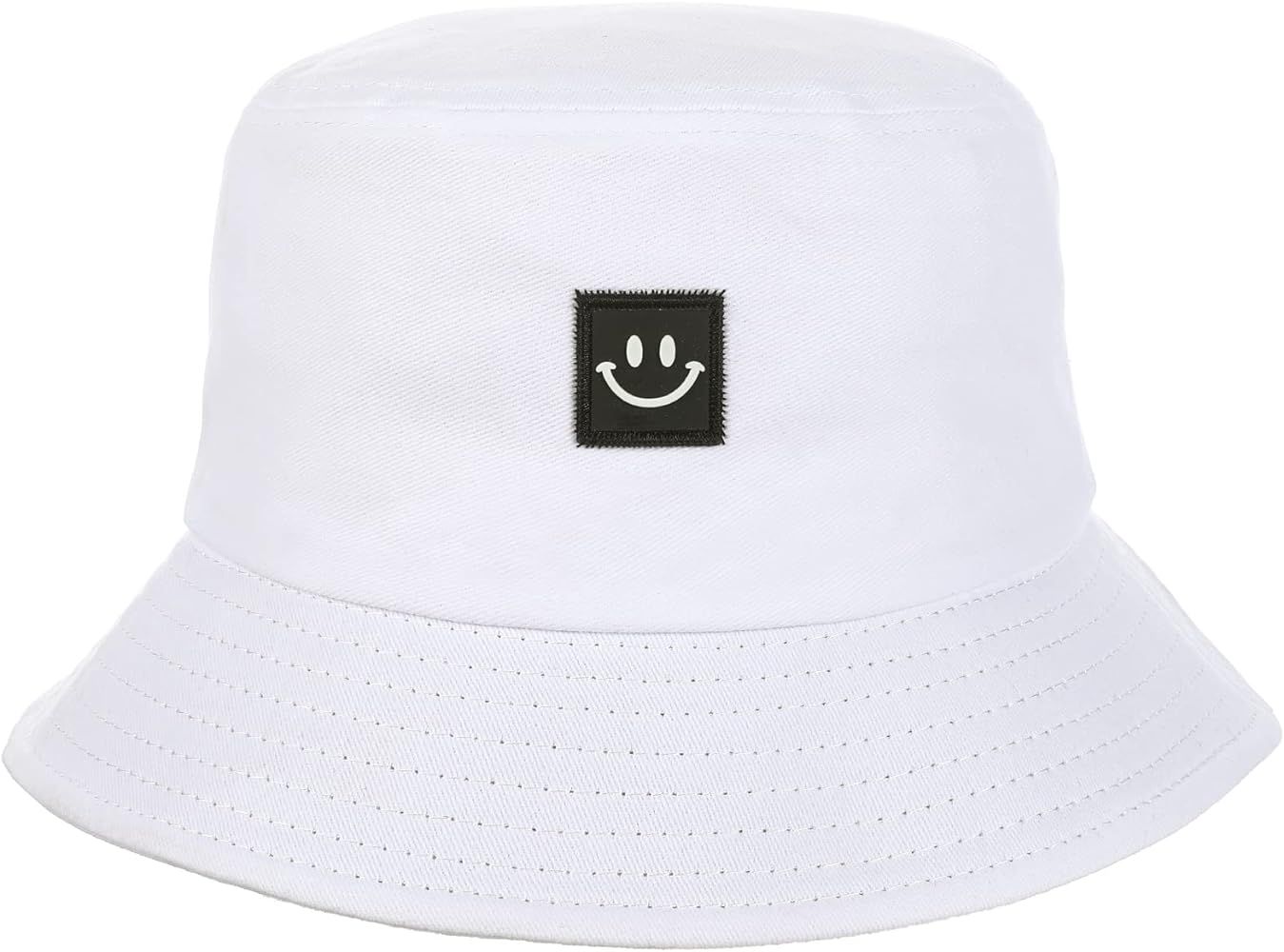 Bucket Hat - Summer Travel Bucket Cap, Reversible Bucket Hats for Women Travel Beach Sun Hat, Beach  | Amazon (US)