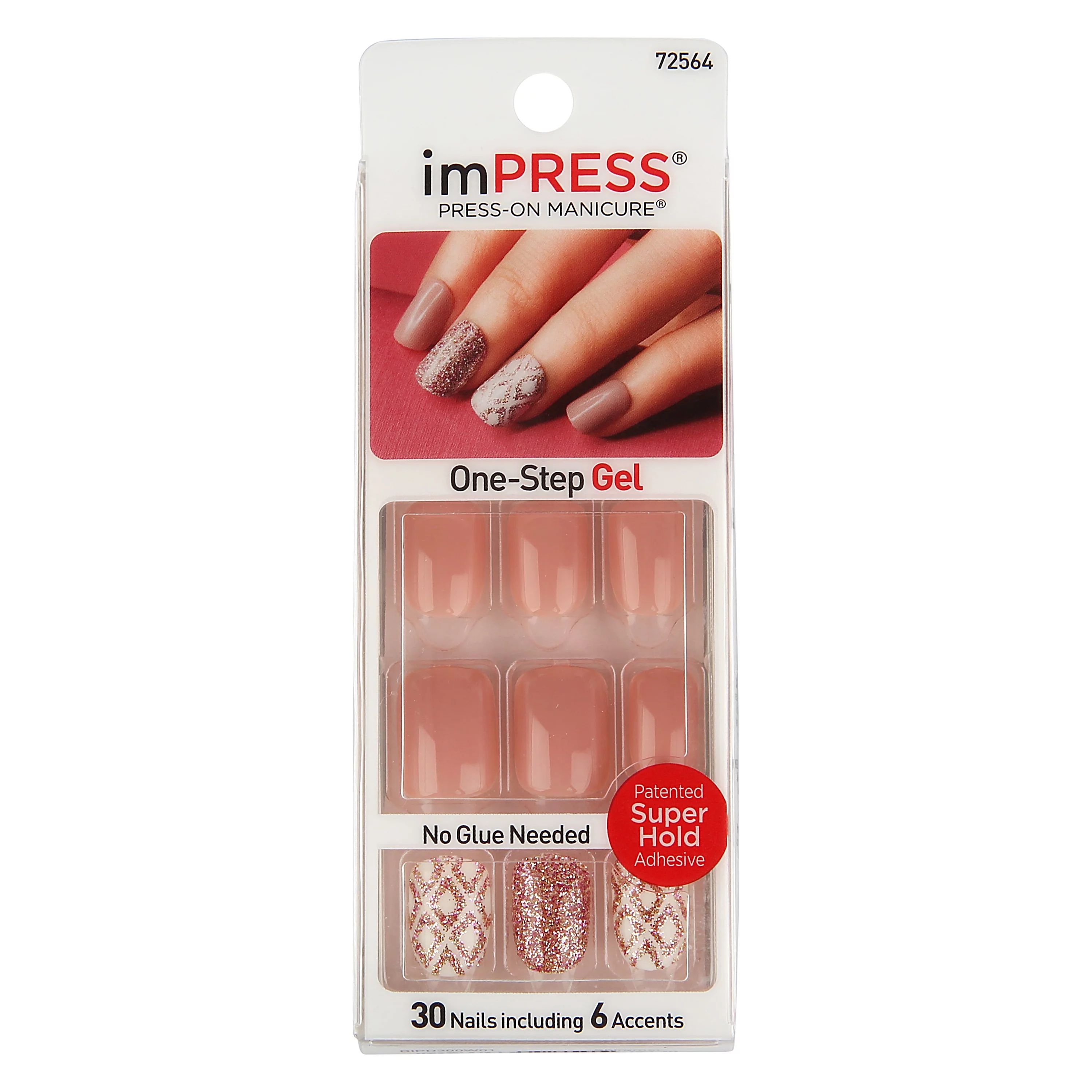 ImPRESS Press-on Nails Gel Manicure - Shimmer | Walmart (US)