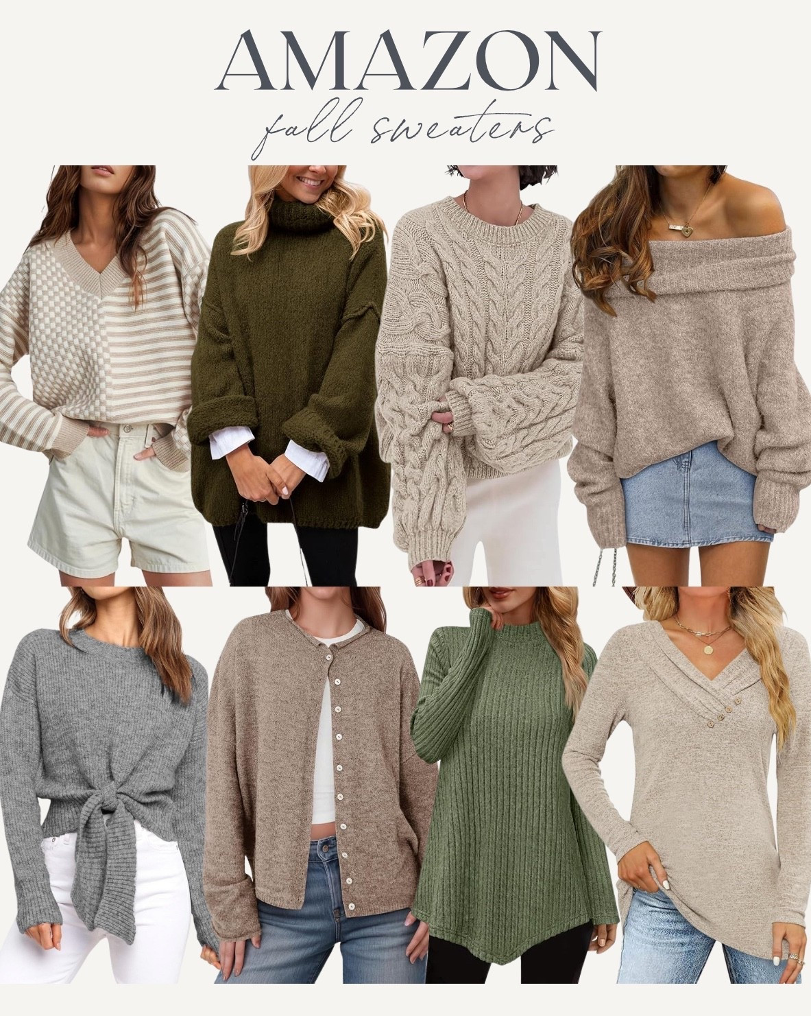 Fall Sweaters and Cardigans

#LTKFallSale #LTKSeasonal #LTKStyleTip