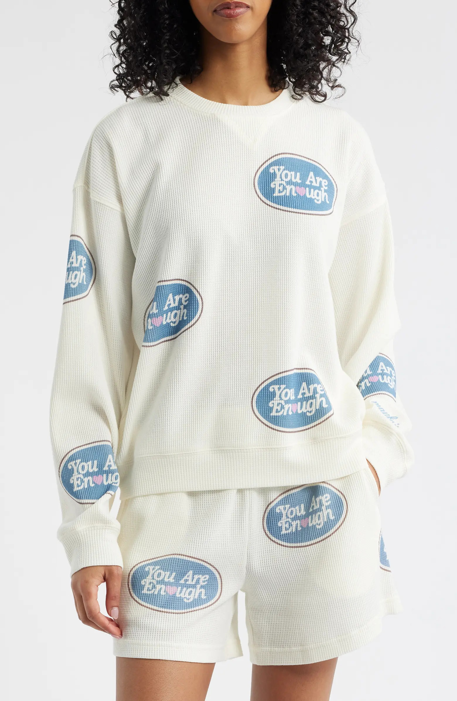 THE MAYFAIR GROUP You Are Enough Crewneck Sweatshirt | Nordstromrack | Nordstrom Rack