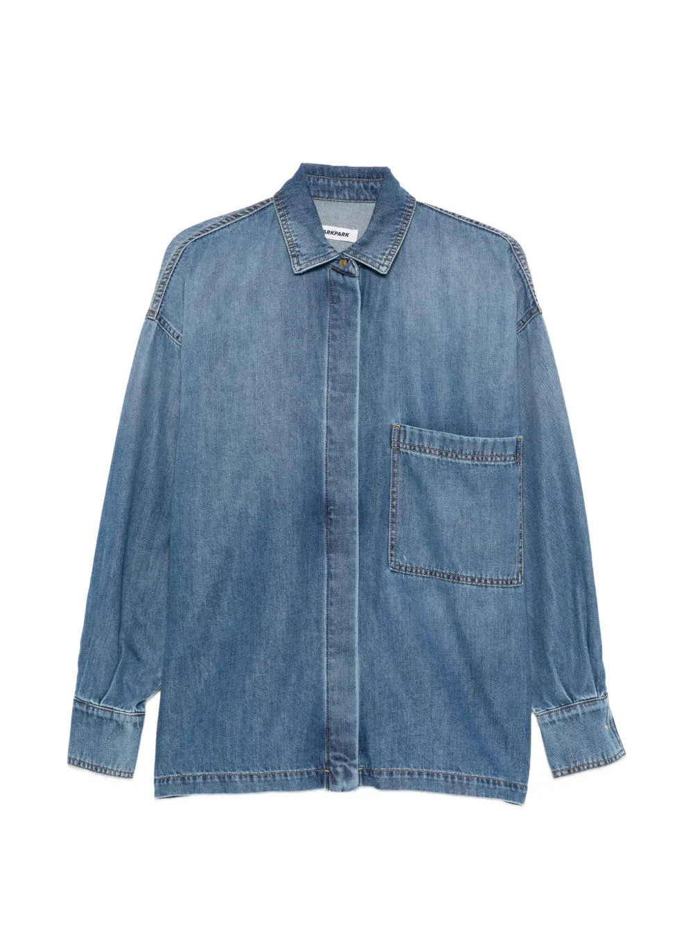 DARKPARK pocket denim shirt - Blue | Farfetch Global