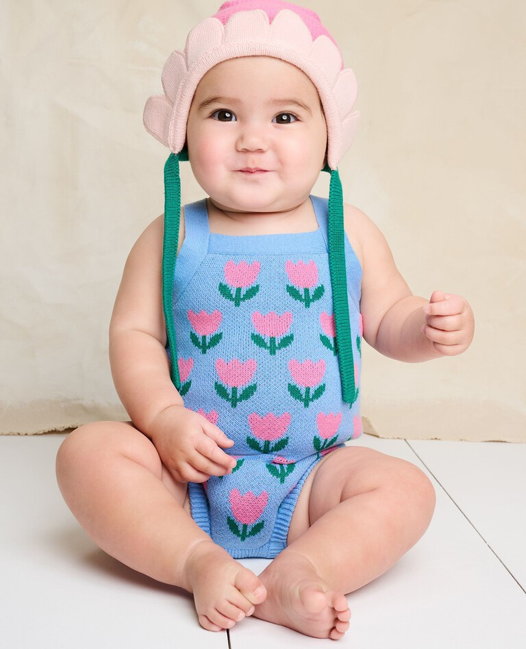 Baby Sweater Knit Bubble Romper | Hanna Andersson