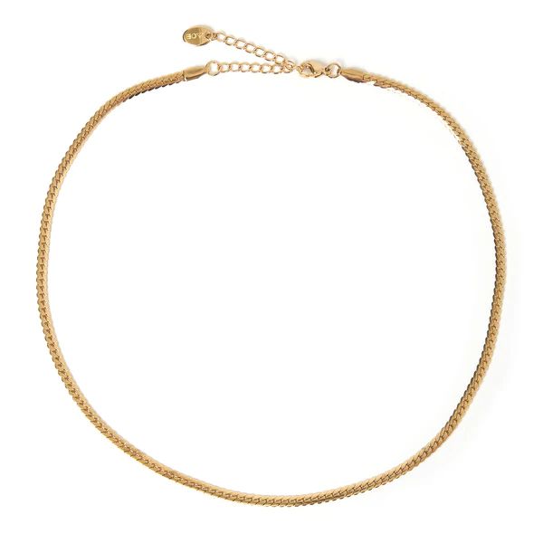 Dominique Gold Chain Necklace | Arms Of Eve