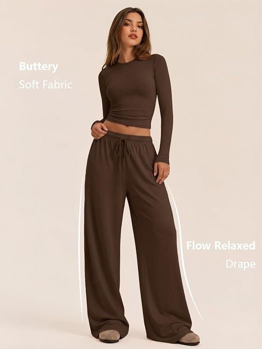 Trendy Queen Women's 2 Piece 2026 Fall Fashion Lounge Set with Pockets | Amazon (US)