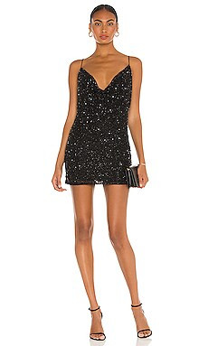 retrofete Mich Mini Dress in Black from Revolve.com | Revolve Clothing (Global)
