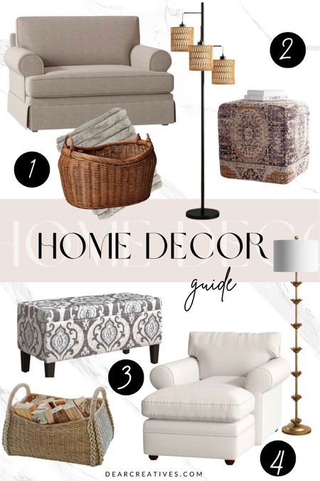Get your home cozy, comfy for you and ready to host guests. Or elevate a room to cozy up in this fall and winter. Comfy reading chairs or use for relaxing in, ottoman for extra storage, floor lamps for extra lighting, baskets for fire wood and storing things, stylish throw blankets… #homedecor #cozy 

#LTKhome #LTKsalealert