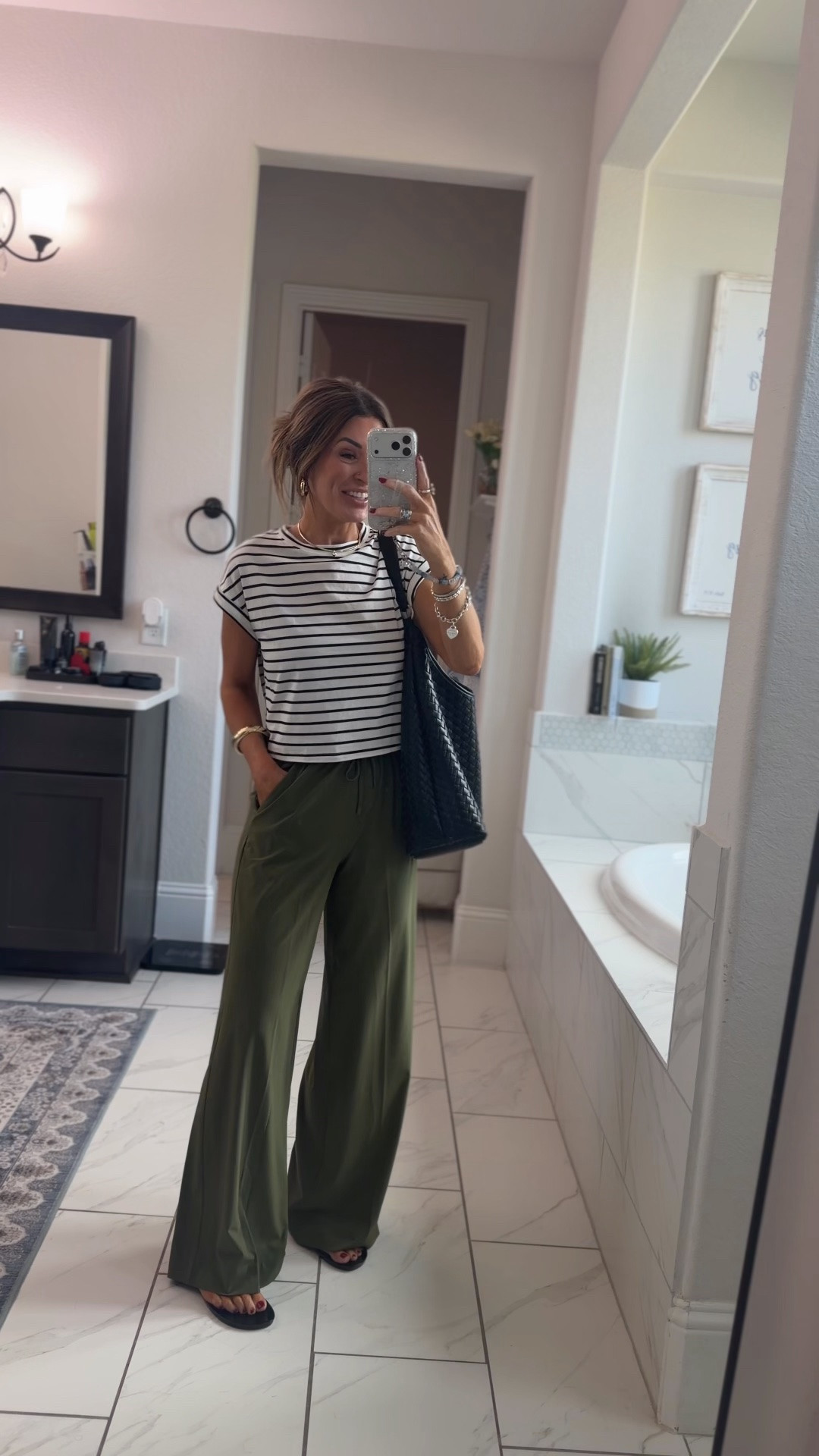Wearing an XS in these pants and a XS in the top! I’m 5”6!

#LTKdayinmylife #LTKgrwm #LTKootd