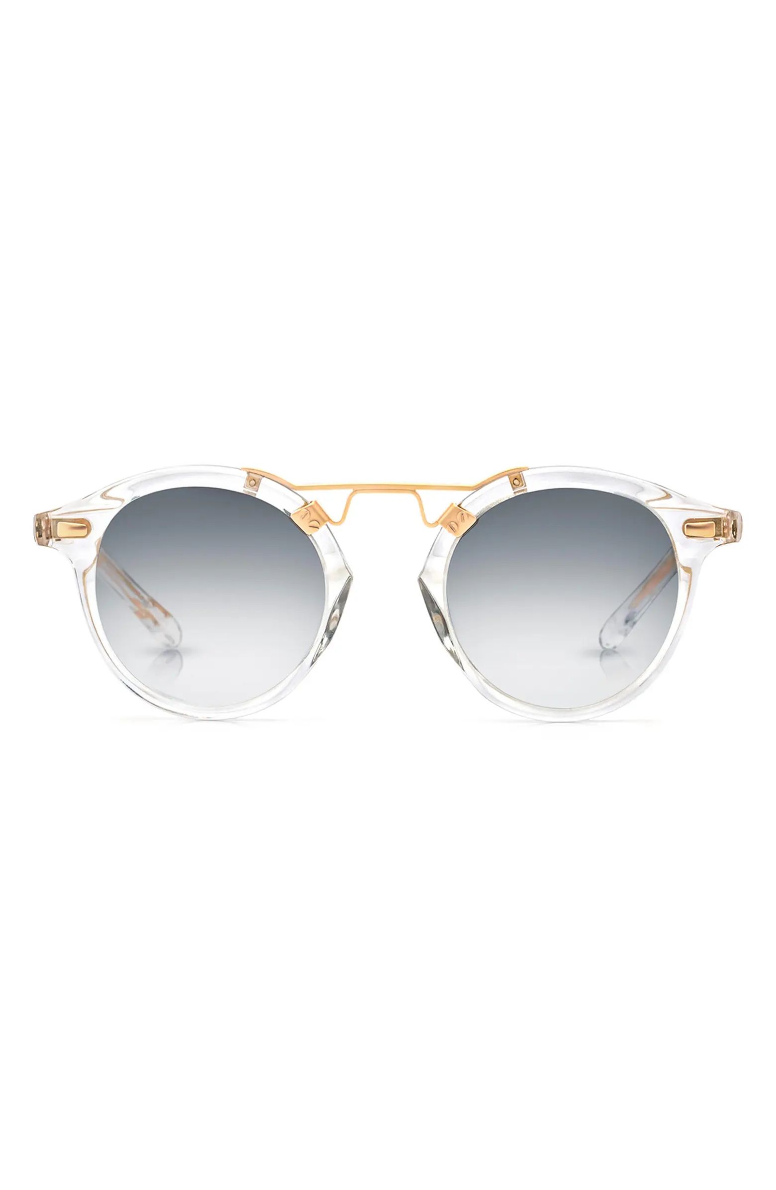 KREWE St. Louis 46mm Gradient Round Sunglasses | Nordstrom | Nordstrom