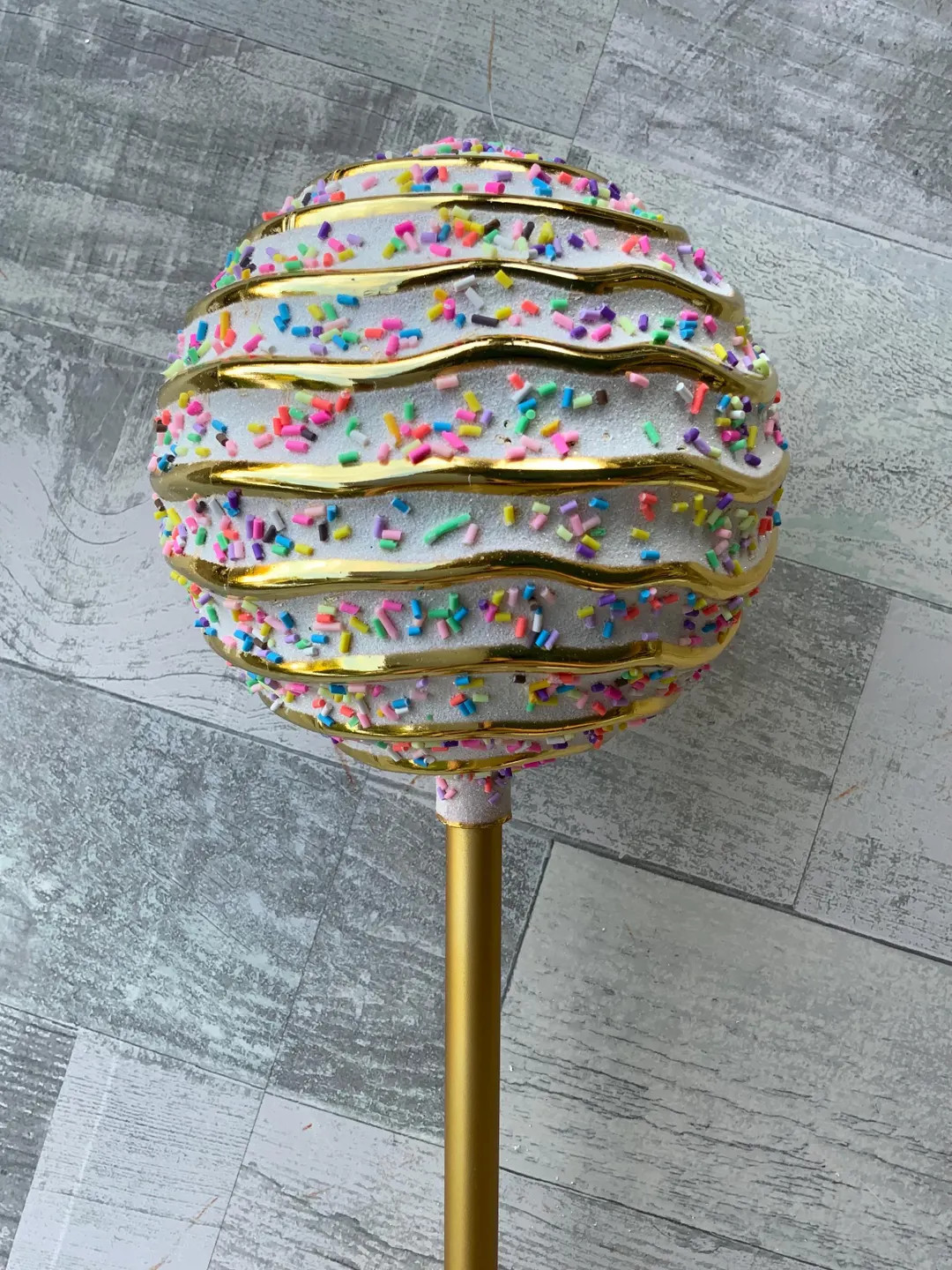 Couture Cake Pop: White Farrisilk Designer Decor (23 Inch) - Etsy | Etsy (US)