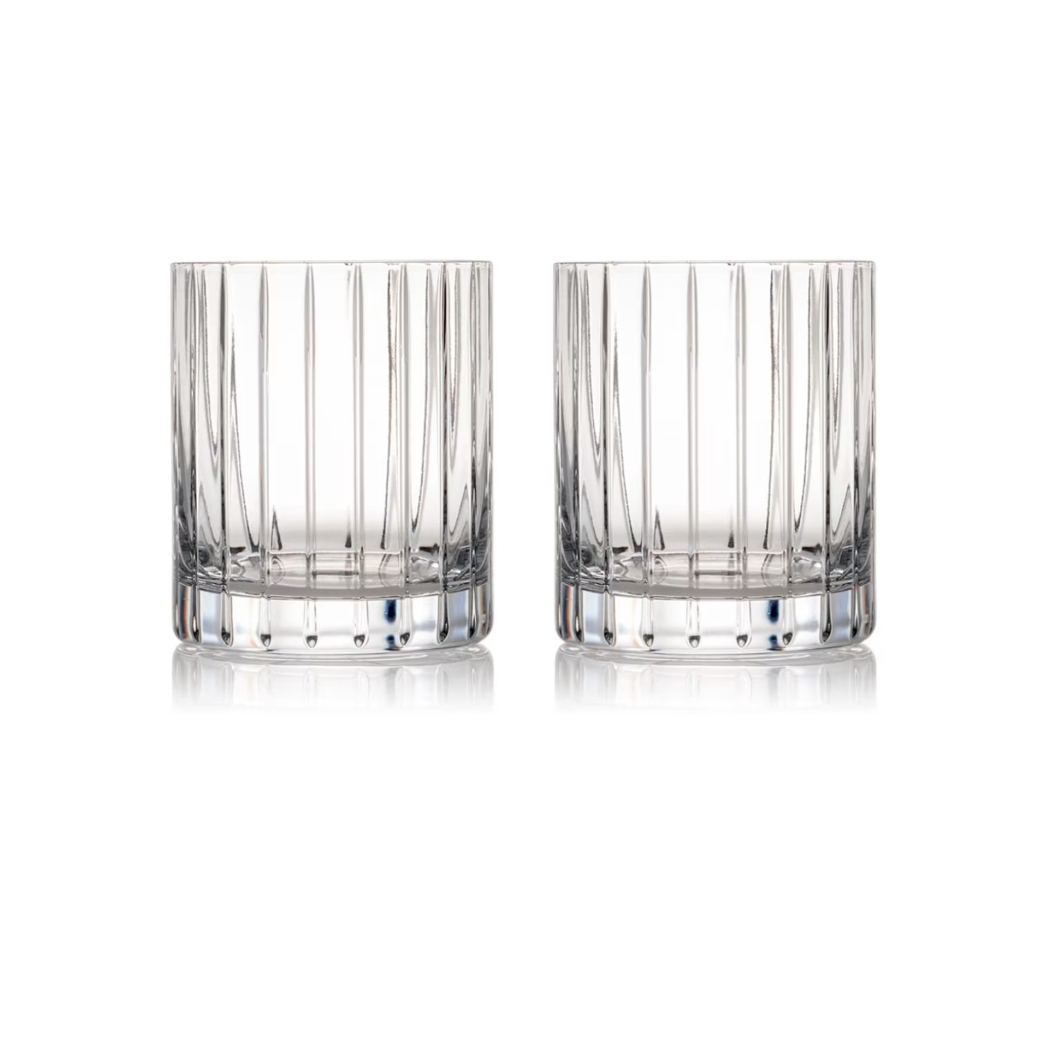 Pair Of Crystal Tumblers | Wolf & Badger