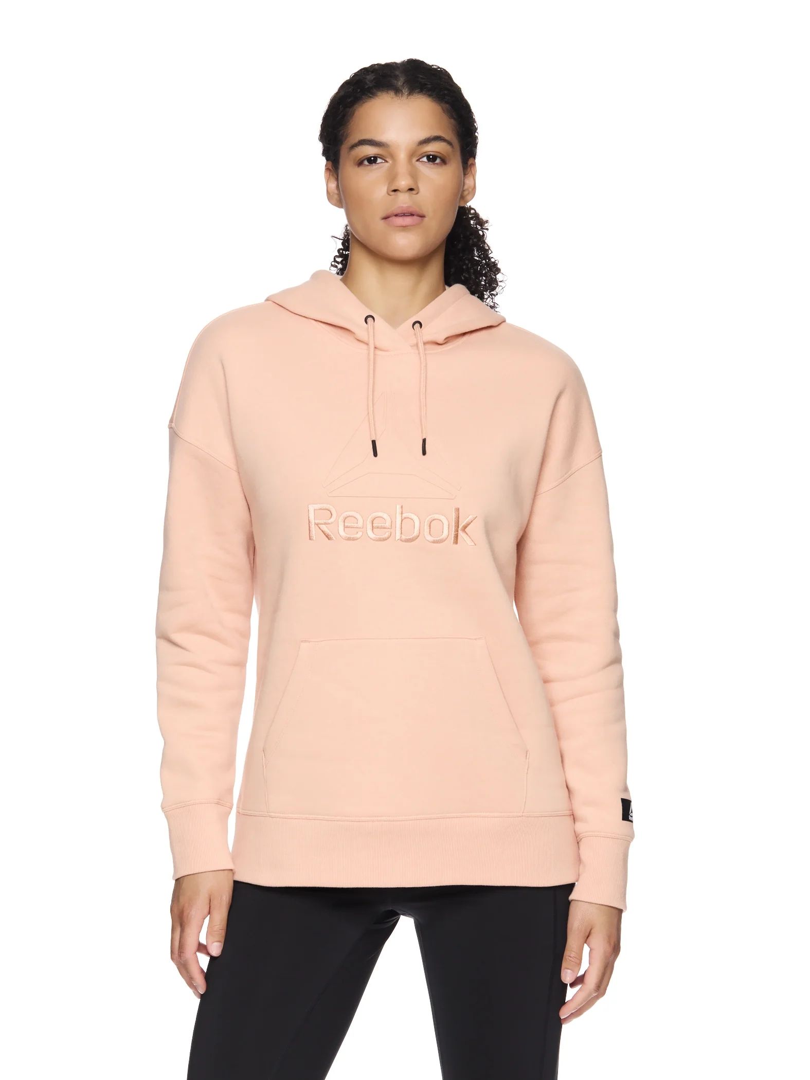 Reebok Women's and Women's Plus Large Logo Hoodie with Pocket, Sizes XS-4X | Walmart (US)