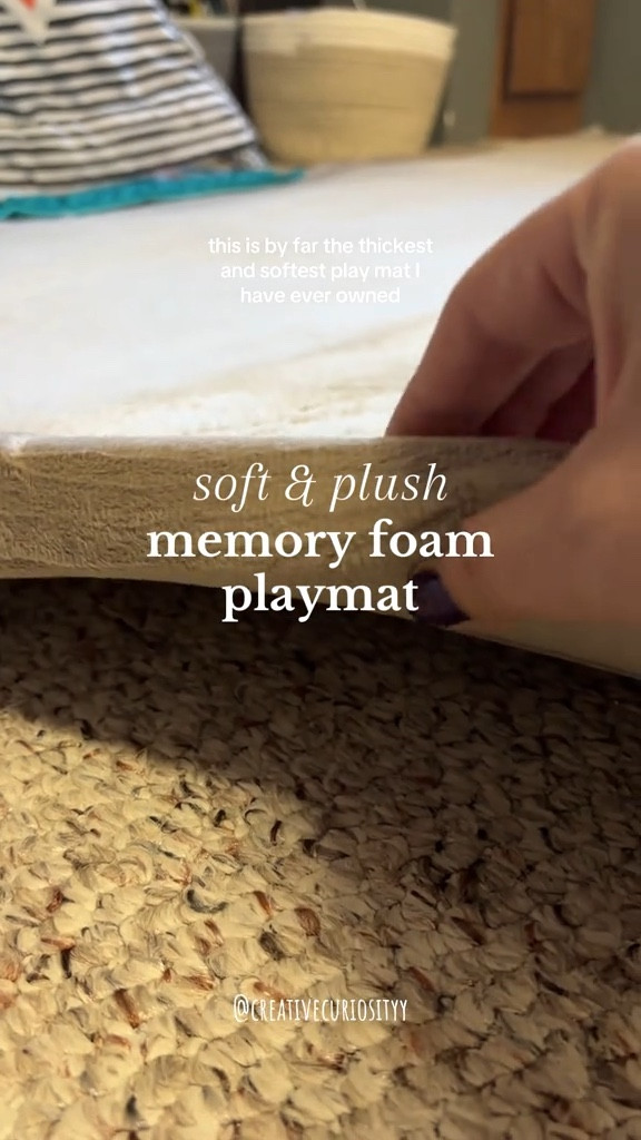 This play mat is everything 🙌🏼 Thick, durable, and ultra soft—aka the perfect spot for tummy time, rolling, crawling, and all the play that comes with little ones. Cozy enough for baby, big enough for toddlers, and durable enough to last through it all. 🧸✨

#momlife #amazonfinds #playmat #playroom #musthave 

#LTKHome #LTKKids #LTKFindsUnder100