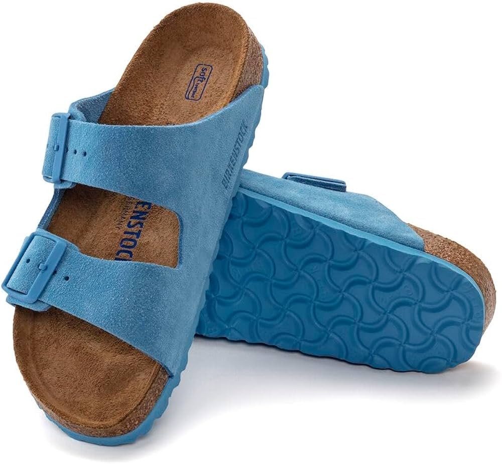 Birkenstock 1024066336 Arizona SFB Sky Blue Sd N 36 | Amazon (US)