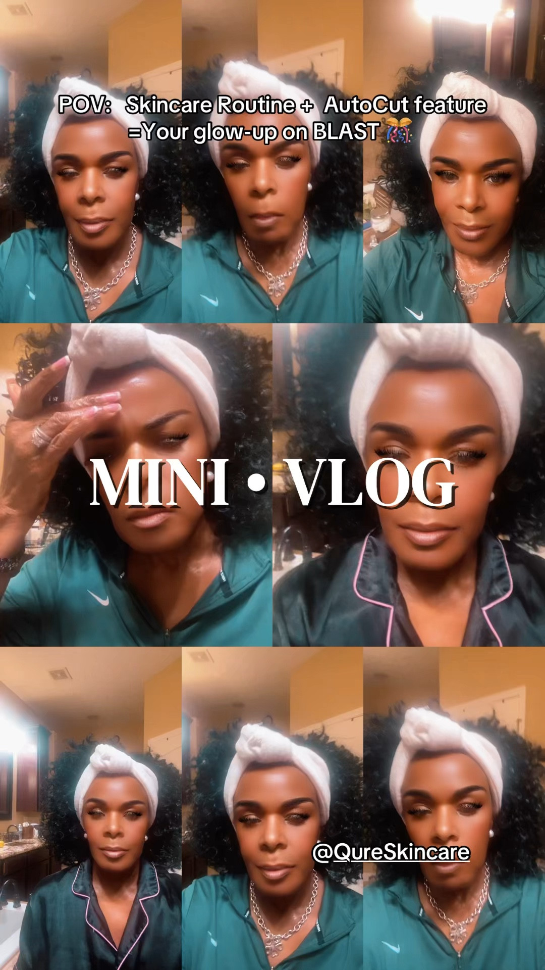 Here's the recipe .. Ist process: Stick to your skincare routine (don't have one ?
No judgement, but let's talk... Sis, you're worth it, you've earned it💐 .. 2nd
process: Have a lil fun, with it, it's not a chore, relax and enjoy the time; 3rd process:  Add a lil extra: ll to the mix .. I added another layer to improve the process - I added @Qure Skincare to my routine .. specifically their #microinfusion facial system - I add it twice a month - it takes skincare treatments to another level! Deeper treatments = Greater results .. after all .. You're worth it 💕 Oh and by the way the @Qure Skincare Micro-Infusion Facial System is a GREAT #MothersDay Gift - you can order NOW it by clicking this link: (psst .. this one might still be on sale) ↙️
https://www.tiktok.com/t/ZP8g7vkxg/
#skincare #esthetician #LTK #LTKfind @Nike US 

#LTKMothersDay #LTKselfcare #LTKdayinmylife
