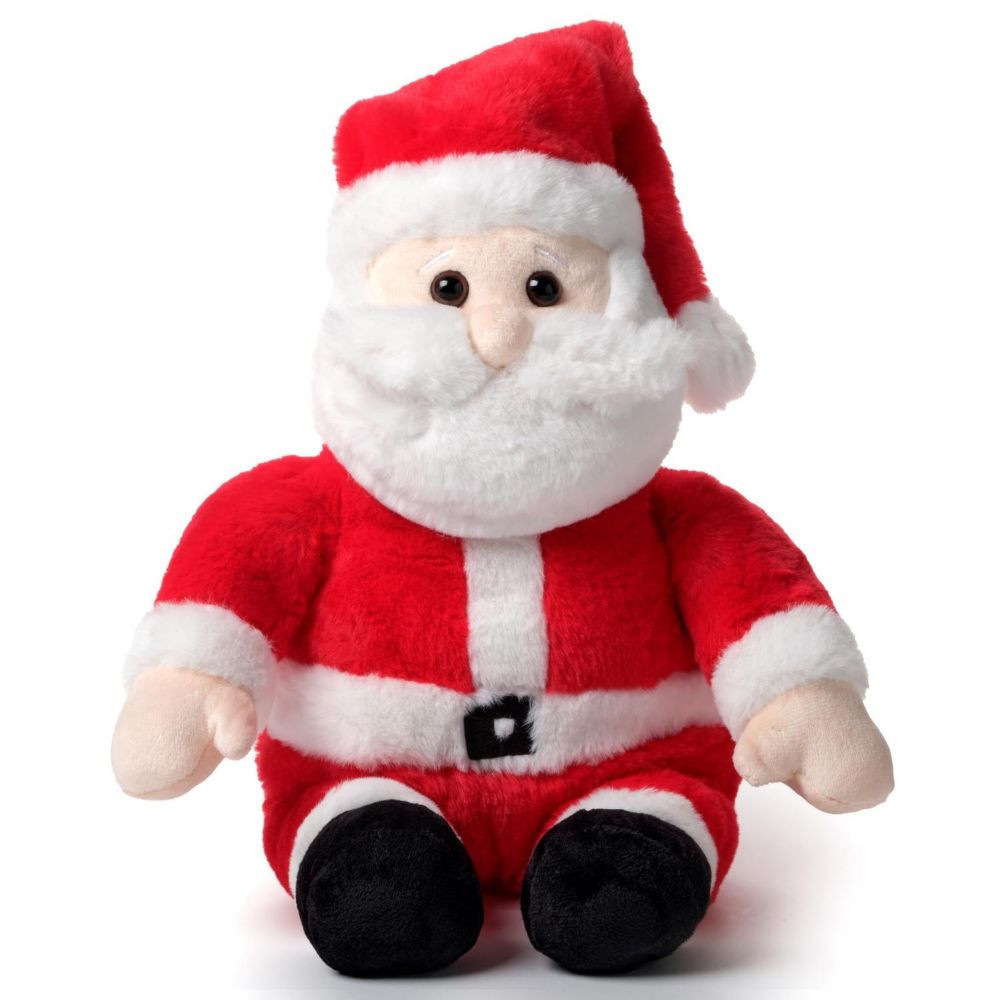 Christmas Collection: Stuffed Santa Claus, Hand-Sewn 16 White | Oriental Trading Company