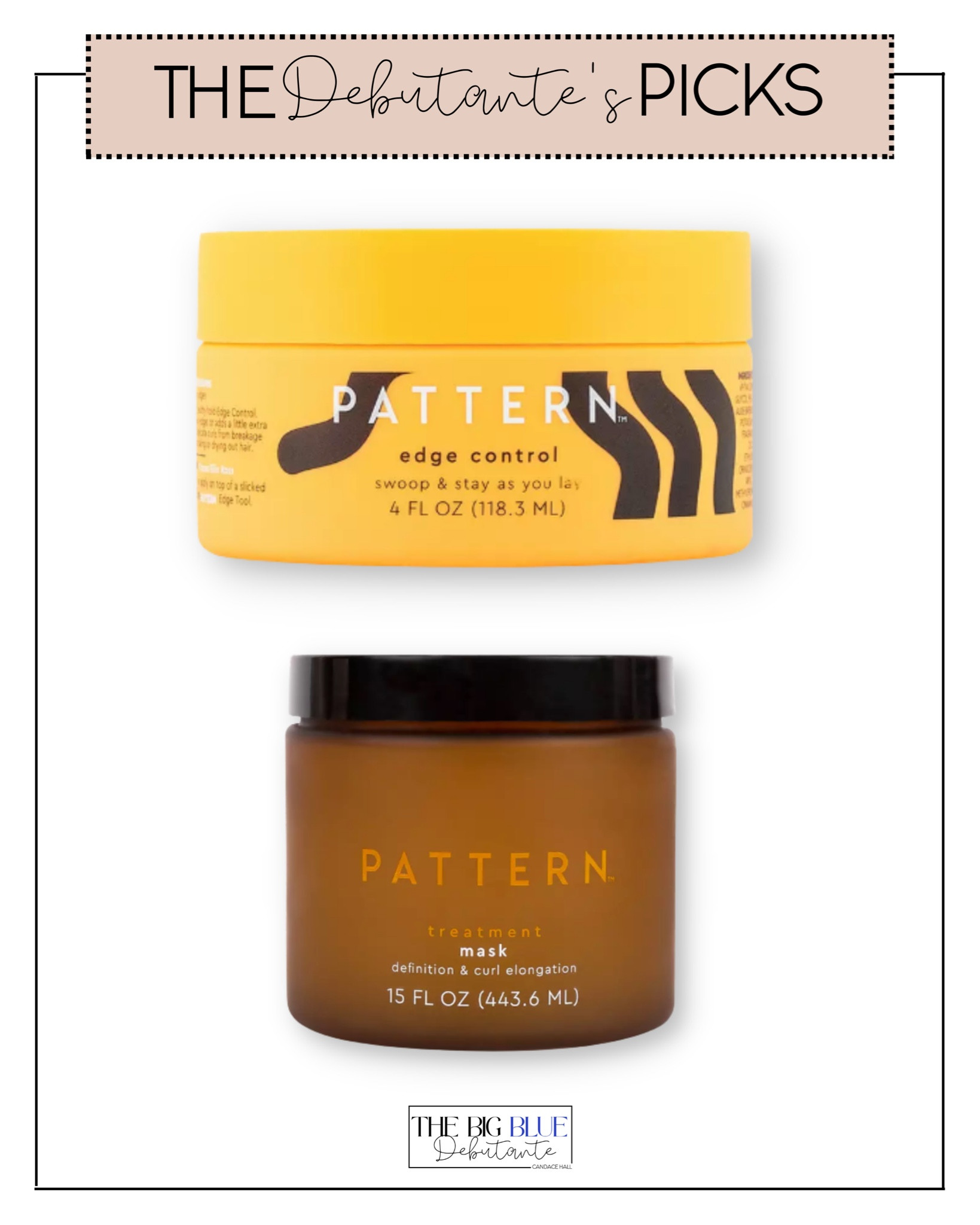 Edge control for daily natural hair wear, and a bi-weekly mask does the trick for me! #patternbeauty



#LTKbeauty #LTKGiftGuide #LTKSale