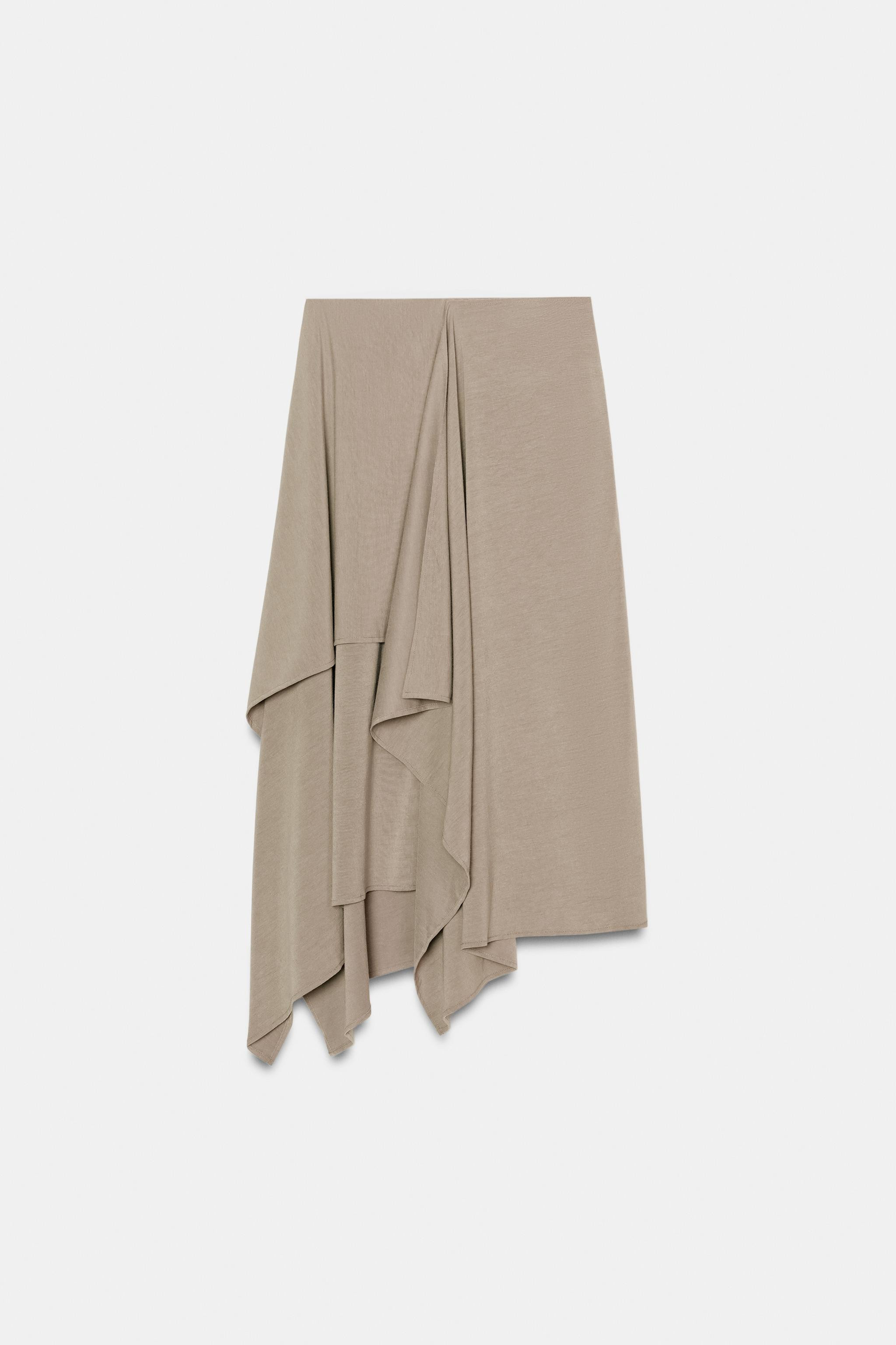FLOWY ASYMMETRIC SKIRT | Zara US
