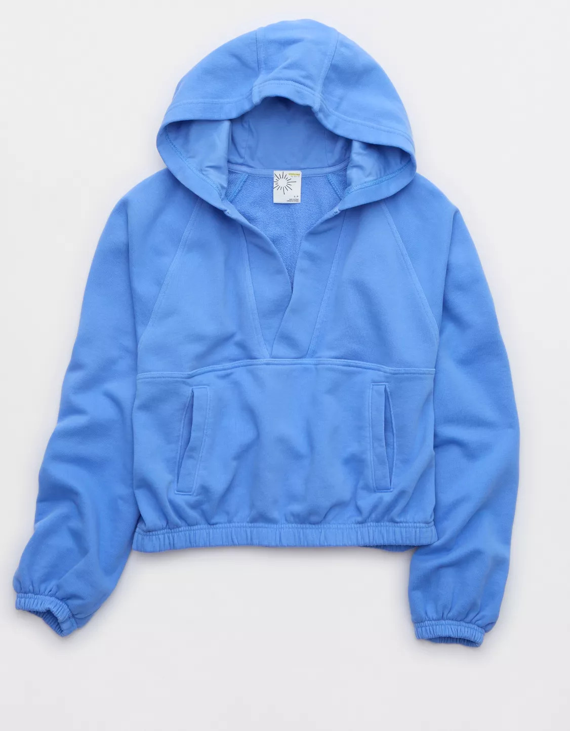 OFFLINE By Aerie Throwback V-Neck Hoodie | American Eagle Outfitters (US & CA)