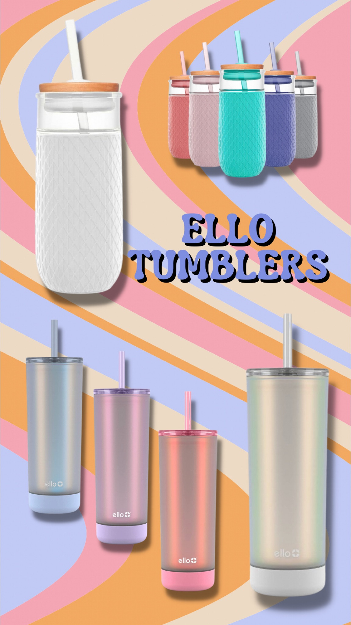 Ello tumblers from target & amazon. Water tumblers, water cups, tumbler

#LTKGiftGuide #LTKunder50 #LTKhome