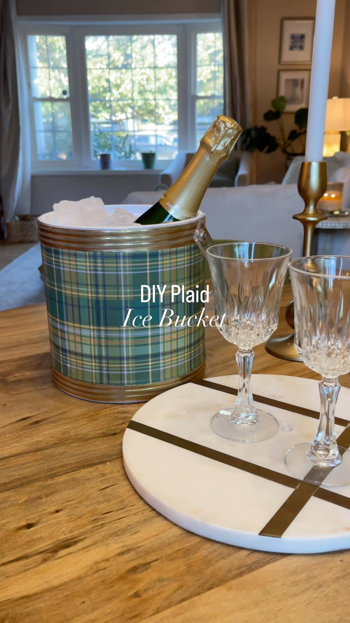 I’ve always loved the timeless look of plaid, so I decided to bring a little of that cozy elegance into my holiday hosting. 🎁 This DIY plaid ice bucket was such an easy and fun project using Mod Podge from @plaidcrafts — proof that luxury can be totally attainable with a little creativity. ✨ #plaidcrafts #DIY #holidayparty #entertaining #LauraLilyDIY #ModPodge
Ralph Lauren 
Ralph Lauren decor 
Ralph Lauren Christmass
